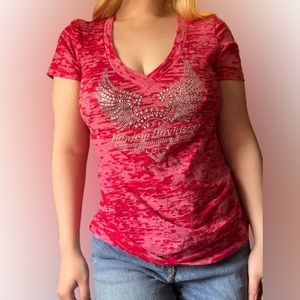 Harley Davidson bling shirt